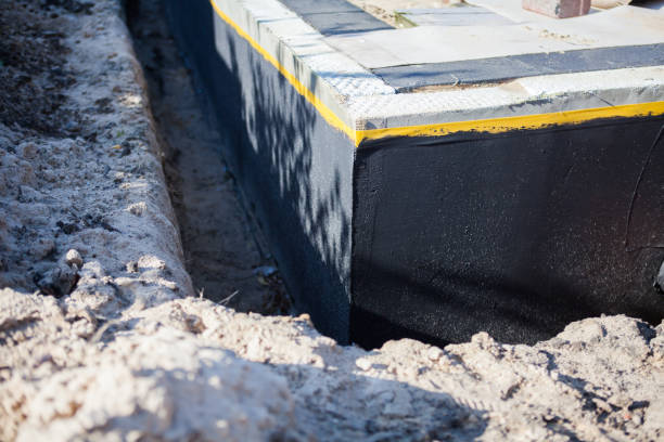 Professional Crawl Space Encapsulation technician working in Alden, NY